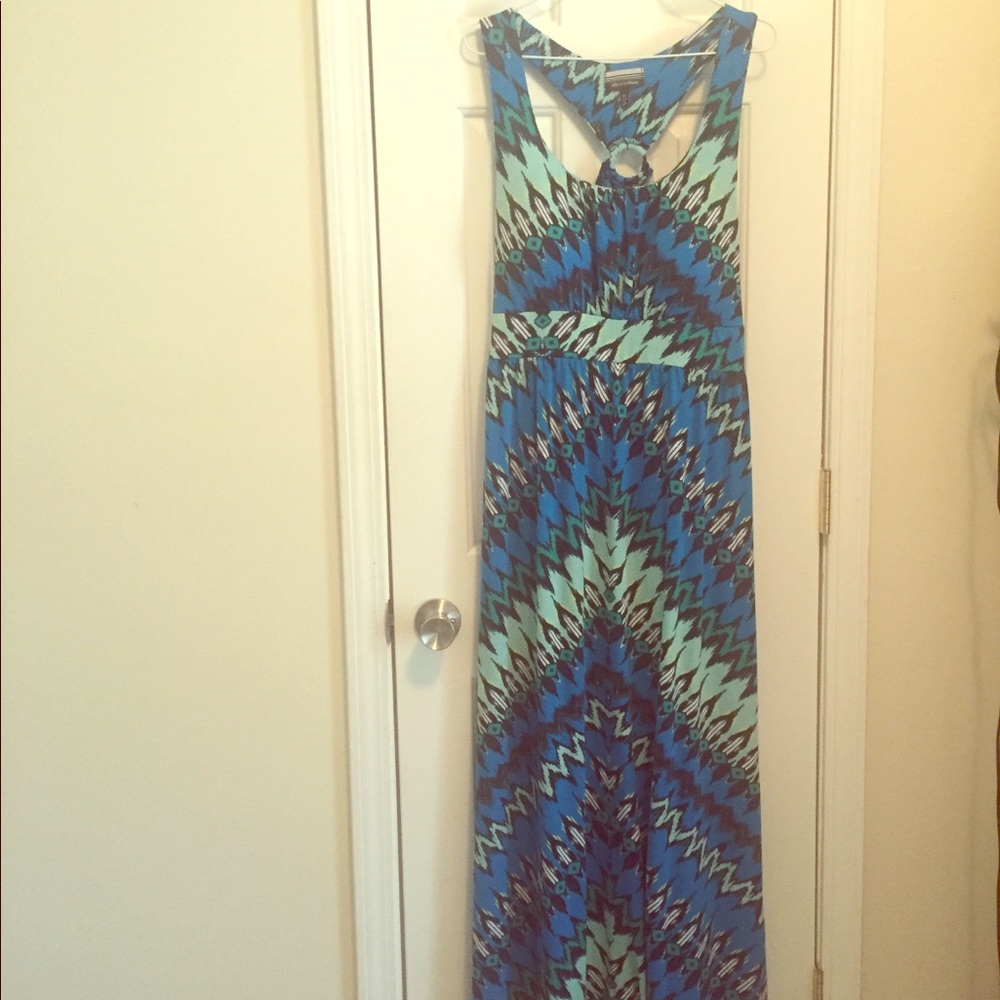 Blue Maxi Dress